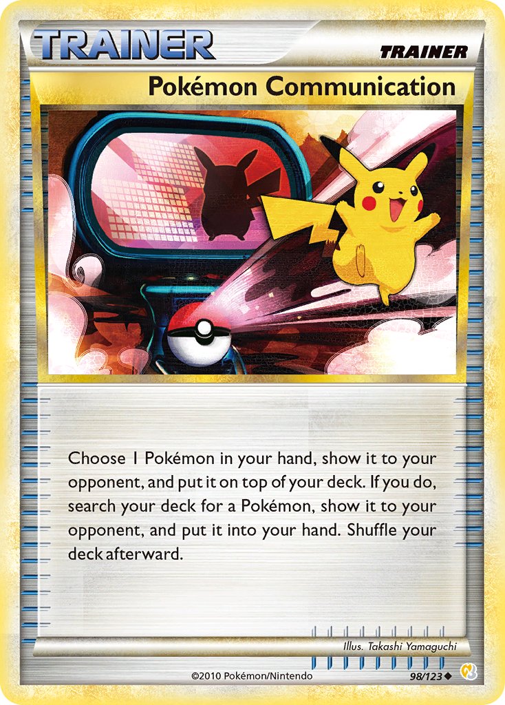 Pokemon Communication [Reverse Holo]